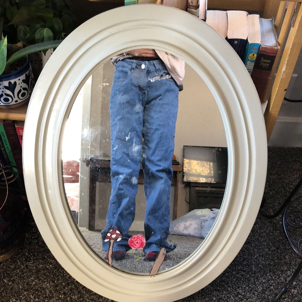 Straight leg jeans blue